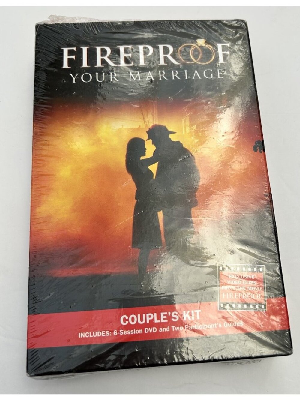 New Sealed Fireproof Your Marriage Couple’s Kit 6-Session DVD w/ Guides